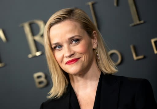 Reese Witherspoon serves as an executive producer on Apple's true crime podcast-themed "Truth Be Told"