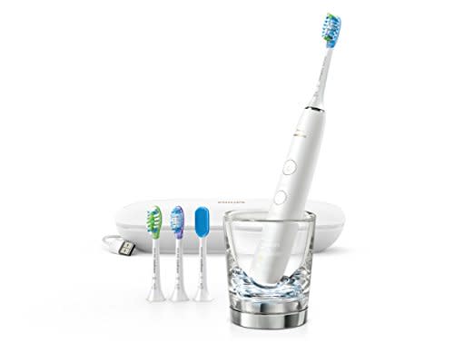Philips Sonicare DiamondClean Smart 9500 Rechargeable Electric Toothbrush, White, HX9924/01