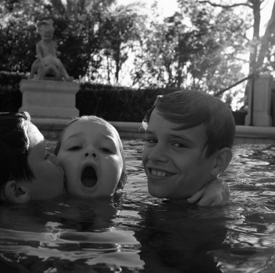 <p>This photo of the trio was snapped by their big brother, Brooklyn, for his Vogue China Instagram takeover. “Here are my #siblings messing around in the #pool. Careful #Harper - leave some water in there - I want to get in!” <i>(Photo: <a href="https://www.instagram.com/p/BF1NIZ1Dgc1/?taken-by=voguechina" rel="nofollow noopener" target="_blank" data-ylk="slk:Instagram;elm:context_link;itc:0;sec:content-canvas" class="link ">Instagram</a>) </i></p>