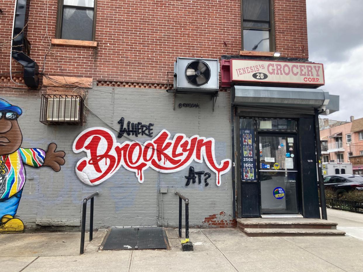 Residents in Brooklyn's Bedford-Stuyvesant neighborhood said a 4.8 magnitude earthquake felt like a massive truck rumbling down the street on April 5, 2024. Julio Melo at Jenesis's Grocery Corp. said the quake made beer bottles rattle on store shelves.