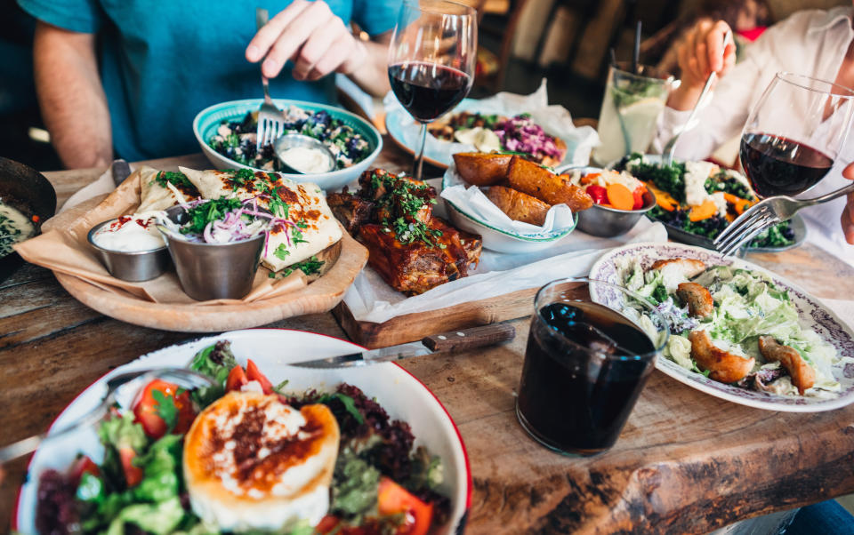 Sitting down for a meal at a restaurant is a luxury many haven't experienced since the pandemic began.  (Photo: VioletaStoimenova via Getty Images)