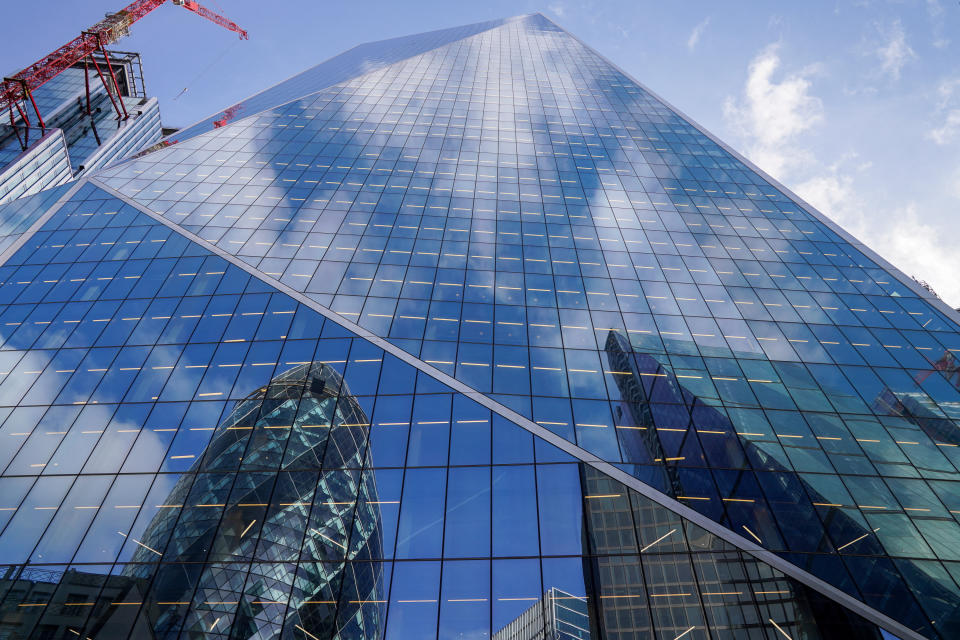 VCTs A view shows buildings in the City of London financial district in London, Britain, October 27, 2022. REUTERS/Maja Smiejkowska