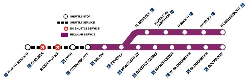 MBTA service changes announced for the month of April