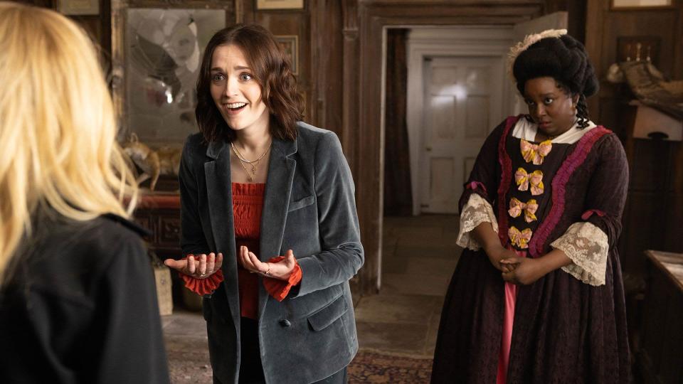 Charlotte Ritchie in season five of Ghosts