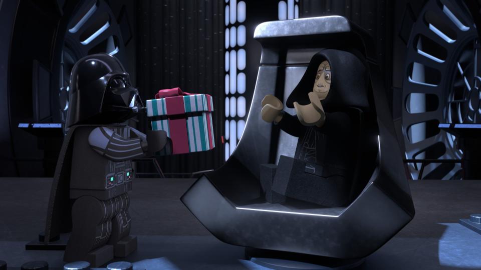 "LEGO Star Wars Holiday Special" (Nov. 17, Disney+): Darth Vader gifts a present to the Emperor in the new animated special bringing together characters from all the "Star Wars" movies with a kitschiness pulled from the infamous 1978 TV holiday special.