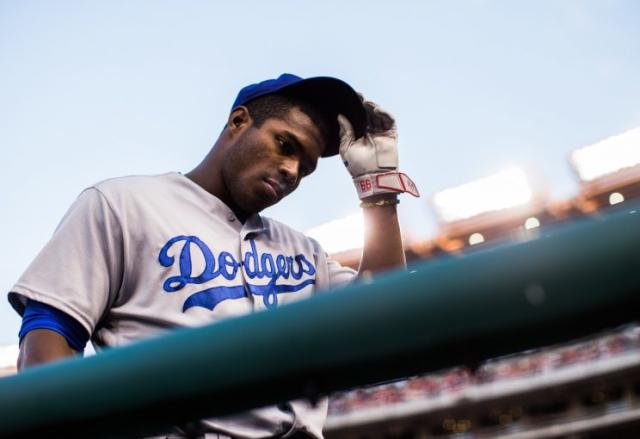 Yasiel Puig merchandise removed from Dodger Stadium as party video goes  viral – Daily News