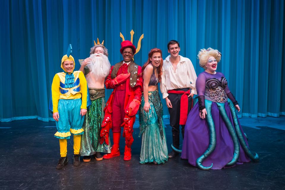 The Amarillo Little Theatre Academy presents "The Little Mermaid" with Atticus Lee as Flounder, Colby Hurt as King Triton, Nicholas Shaffer as Sebastian, Kameron Wolff as Ariel and Cameron Parrack as Ursula.