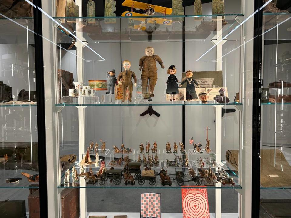 The National World War I Museum and Memorial’s toy and games collection featured in the museum’s newly renovated lower level, which opened on May 19.