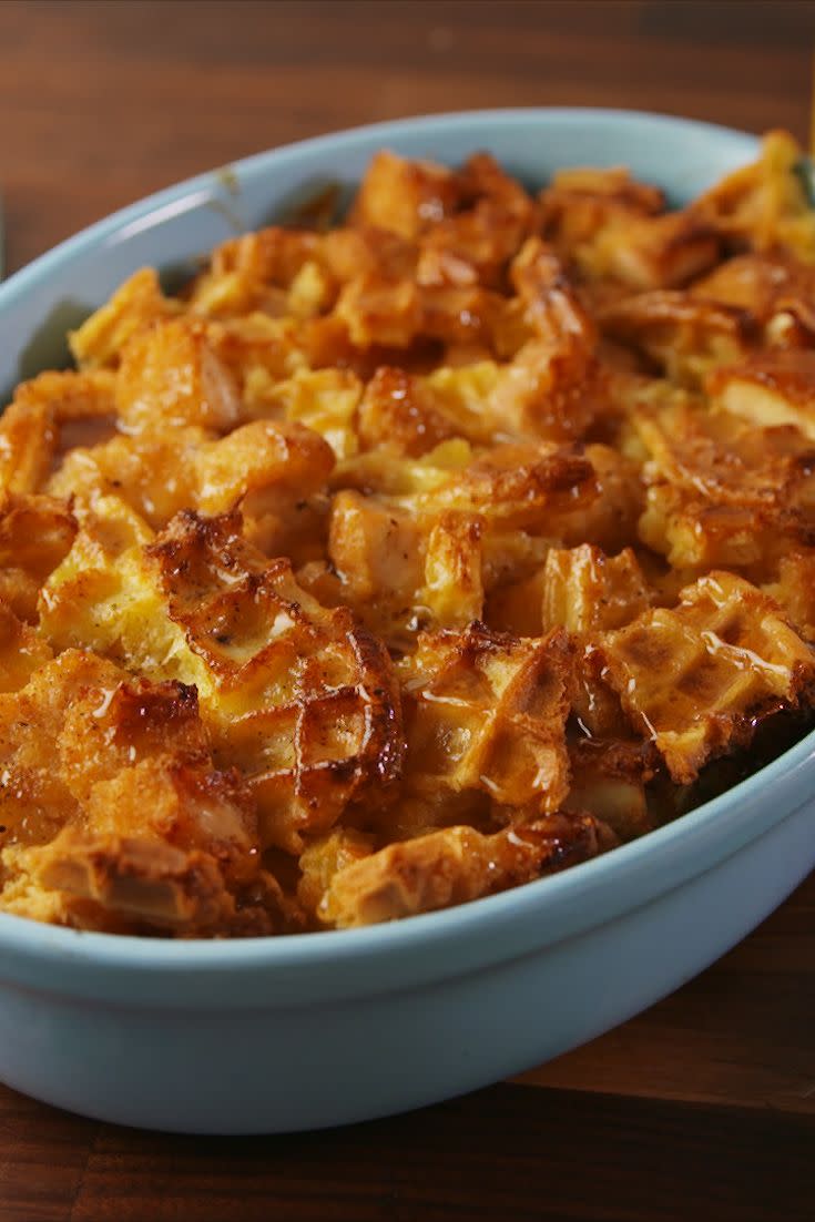 Chicken 'n Waffles Casserole