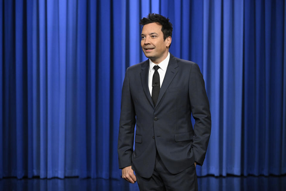 Closeup of Jimmy Fallon