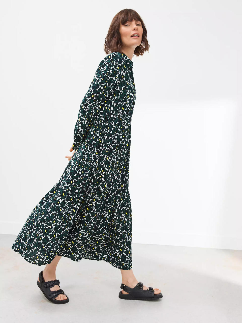 We've called it: this is the midaxi dress of the season. (John Lewis & Partners)