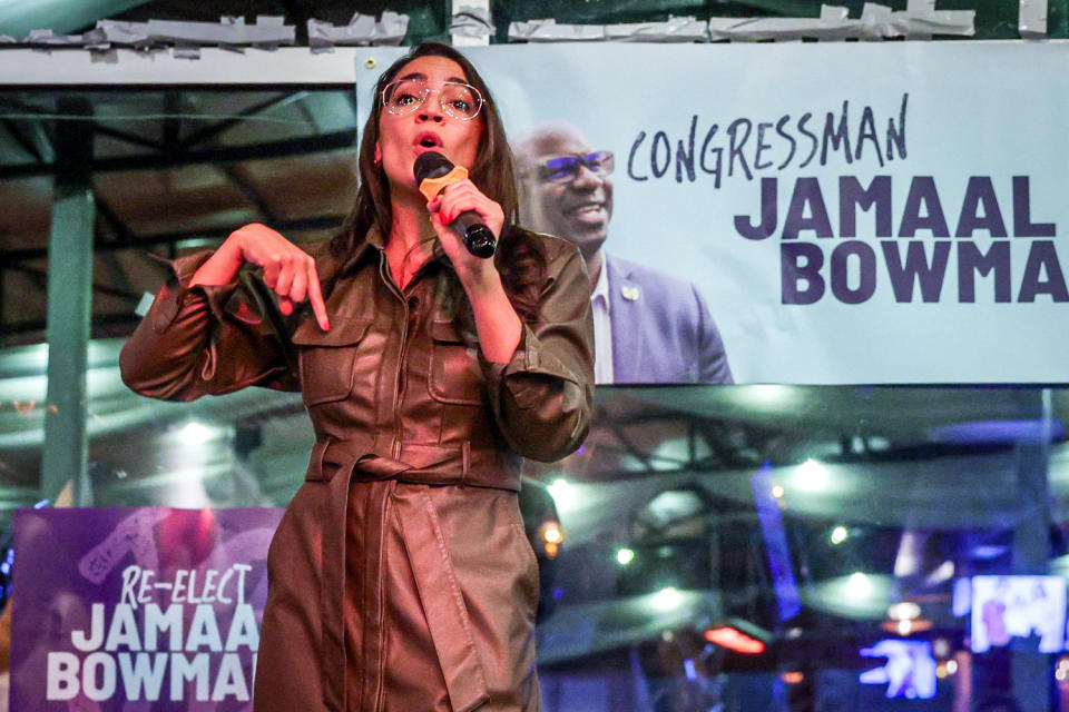 Alexandria Ocasio-Cortez. (Selcuk Acar / Anadolu via Getty Images)