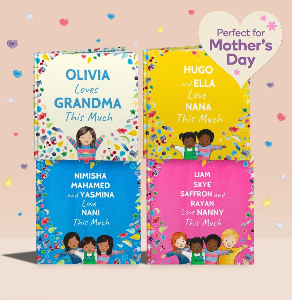 <p><a href="https://go.redirectingat.com?id=74968X1596630&url=https%3A%2F%2Fwww.wonderbly.com%2Fpersonalized-products%2Fyou-love-grandma-book&sref=https%3A%2F%2Fwww.goodhousekeeping.com%2Fholidays%2Fmothers-day%2Fg4247%2Fmothers-day-gifts-for-grandma%2F" rel="nofollow noopener" target="_blank" data-ylk="slk:Shop Now;elm:context_link;itc:0;sec:content-canvas" class="link ">Shop Now</a></p><p>"I Love Grandma This Much" Personalized Book</p><p>wonderbly.com</p><p>$39.99</p><span class="copyright">Wonderbly</span>