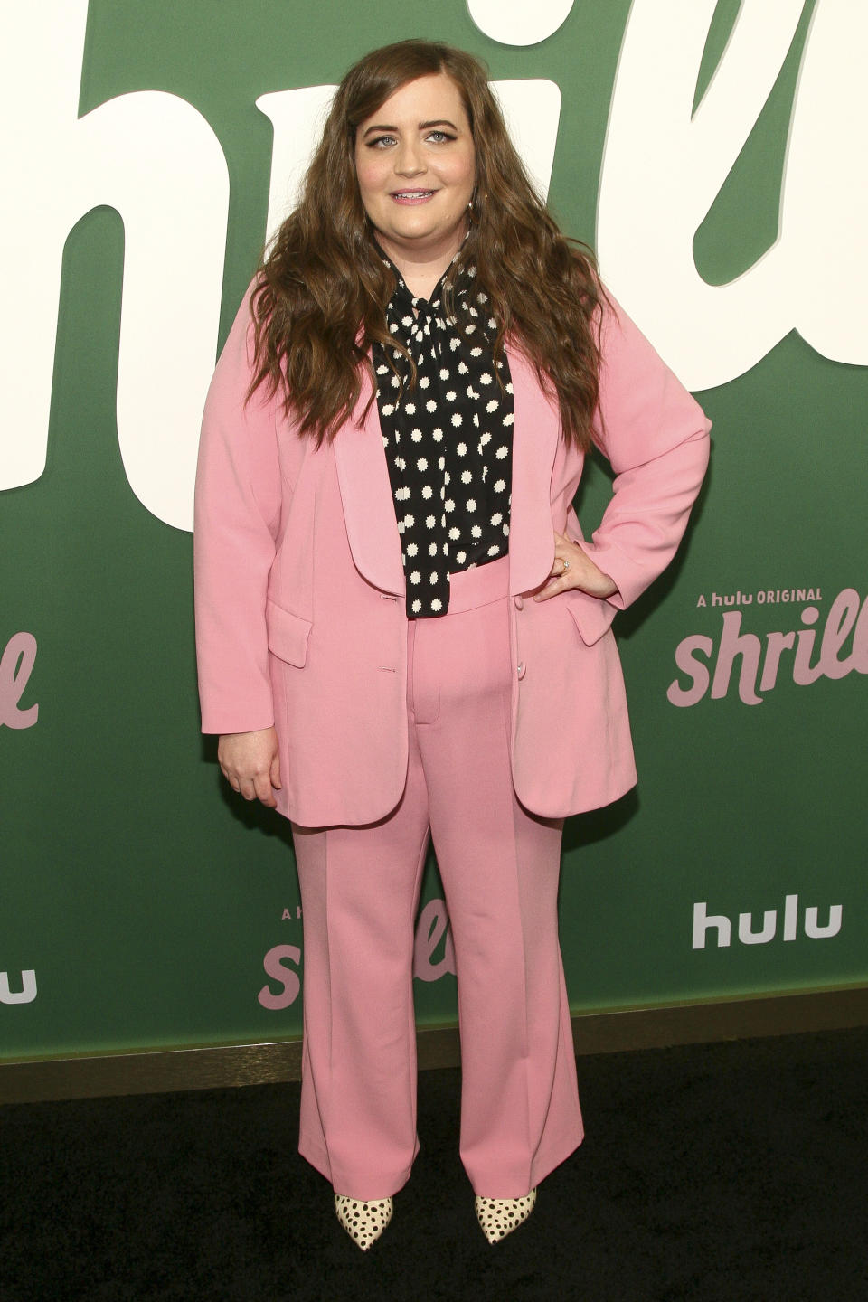 FILE - Aidy Bryant attends the premiere of Hulu's "Shrill" on March 13, 2019, in New York. Bryant turns 34 on May 7. (Photo by Andy Kropa/Invision/AP, File)