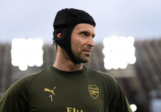 Cech has been linked with a move back to Chelsea after retirement (Getty)