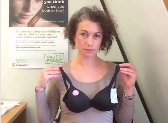 This clothing brand is in trouble for sexualizing this bra made