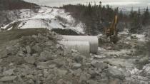 Heavy machinery brings hope to heavy cleanups across western Newfoundland