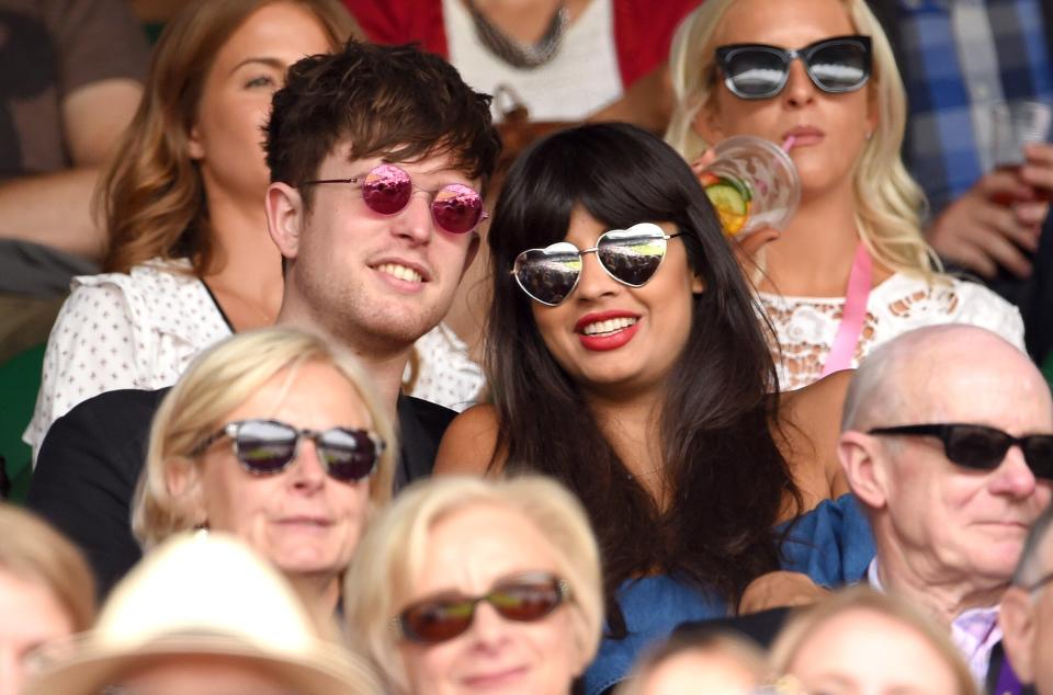 Jameela Jamil and boyfriend Jake