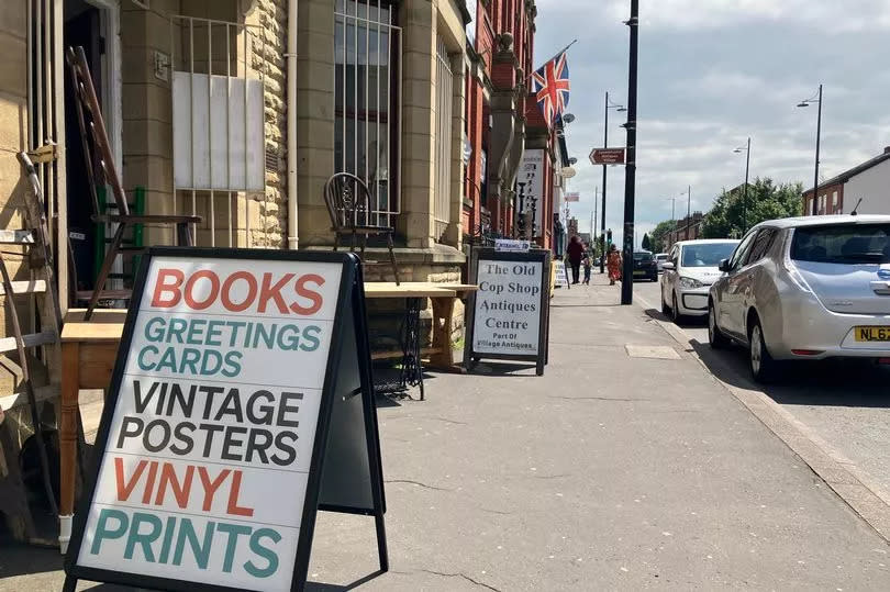 A picture of Levenshulme Antiques Village.