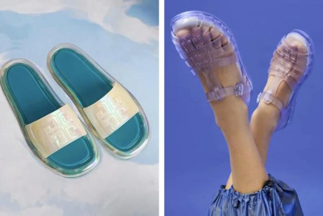 Crystal Heart - Baby / Kids Toddlers Flip Flops Sandal Rhine Stone  Embellished Girl Flip Flops