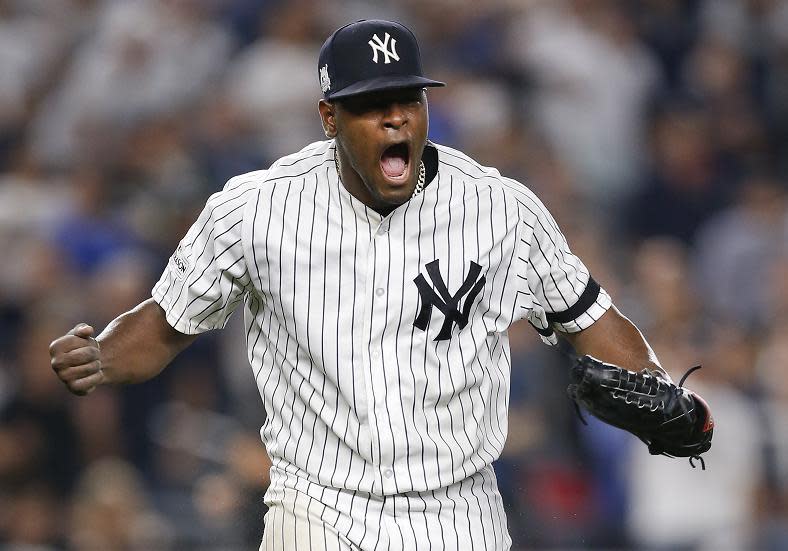 Luis Severino emerged as the Yankees most reliable pitcher in 2017. (AP)