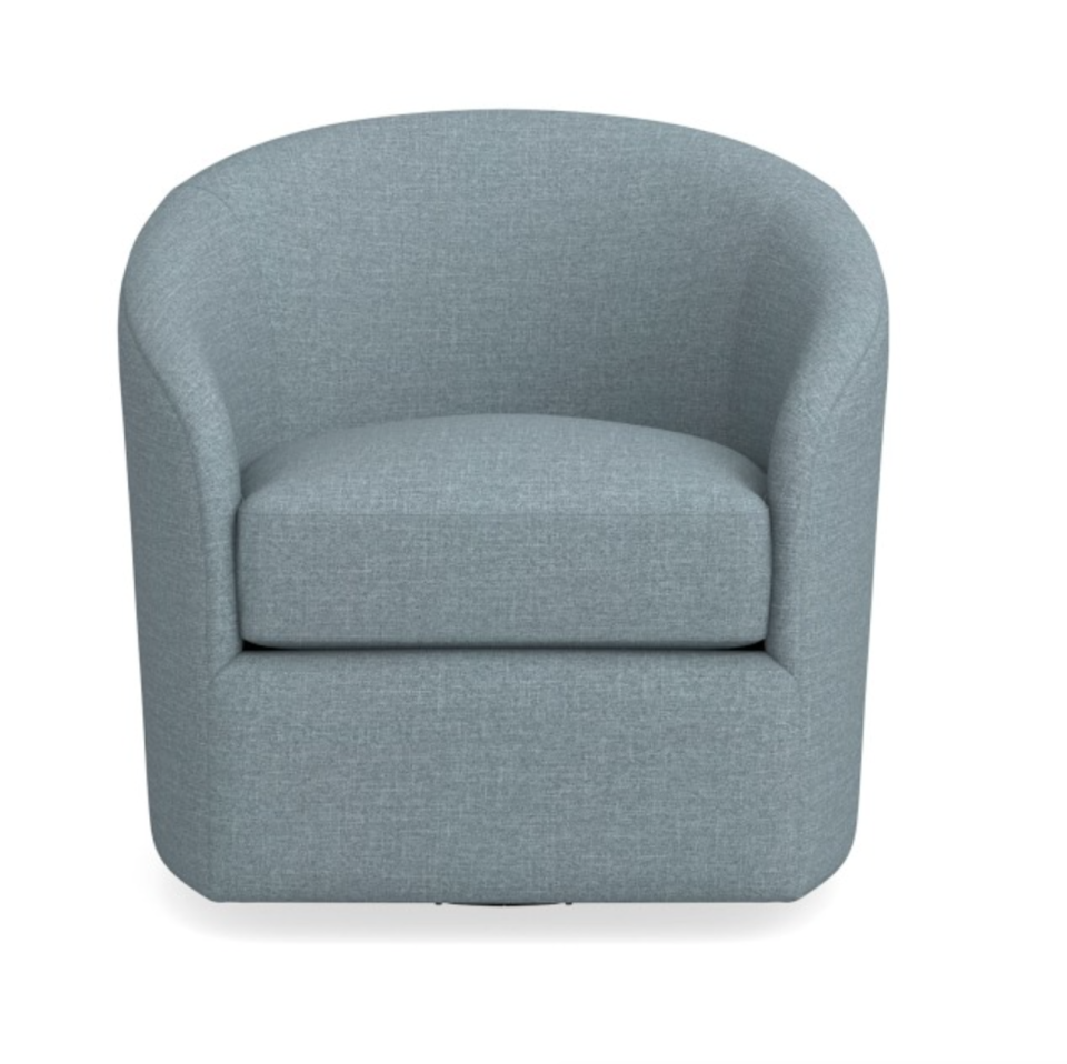 <p><a href="https://go.redirectingat.com?id=74968X1596630&url=https%3A%2F%2Fwww.williams-sonoma.com%2Fproducts%2Fmontclair-swivel-chair-upholstery&sref=https%3A%2F%2Fwww.housebeautiful.com%2Fshopping%2Ffurniture%2Fg60212366%2Fshop-and-tell-editors-favorite-seating-finds%2F" rel="nofollow noopener" target="_blank" data-ylk="slk:Shop Now;elm:context_link;itc:0;sec:content-canvas" class="link ">Shop Now</a></p><p>Montclair Swivel Chair</p><p>williams-sonoma.com</p><p>$995.00</p>