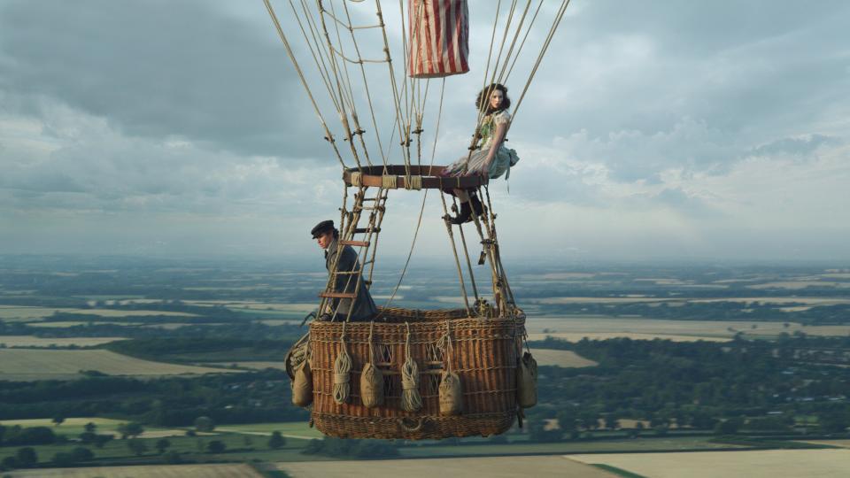 The Aeronauts take to the skies. (eOne)