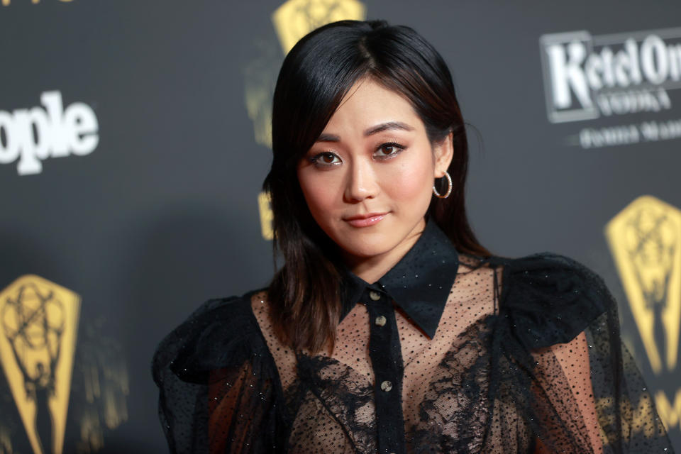 LOS ANGELES, CALIFORNIA - SEPTEMBER 17: Karen Fukuhara attends the Television Academy&#39;s Reception to Honor 73rd Emmy Award Nominees at Television Academy on September 17, 2021 in Los Angeles, California. (Photo by Matt Winkelmeyer/Getty Images)