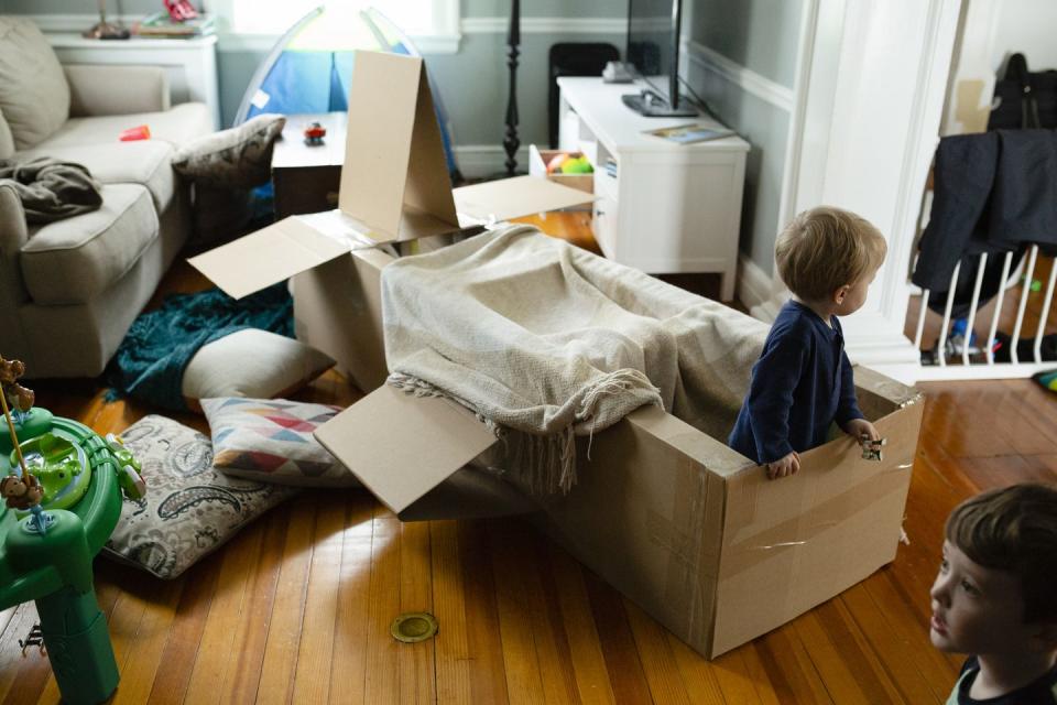 Build a Cardboard Fort