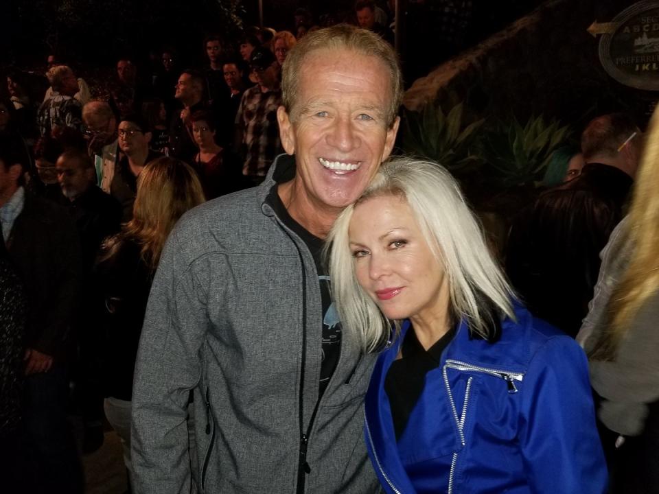 Richard Blade and Terri Nunn in 2017. (Photo: Facebook)