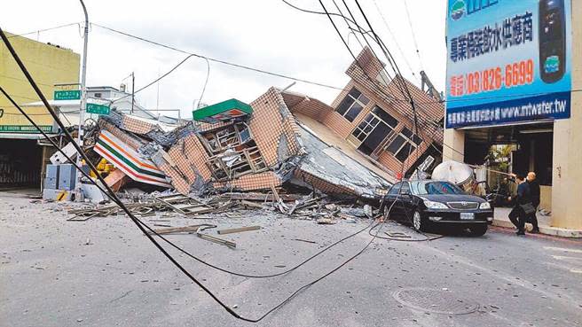 近日台灣地震頻率升高，昨日花東發生今年最大地震，震度相當於8顆原子彈威力，高揚凱呼籲，危老建築整建刻不容緩。（本報資料照片）