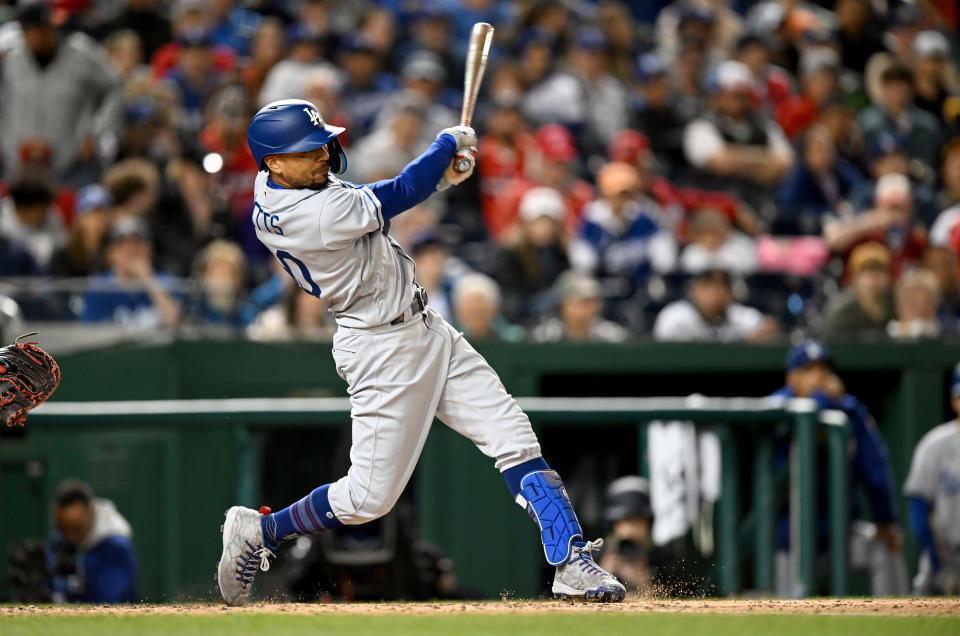 洛杉磯道奇外野手Mookie Betts。（Photo by G Fiume/Getty Images）