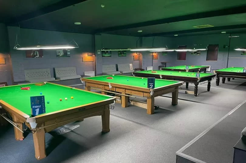 Snooker hall