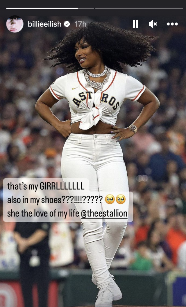 Megan Thee Stallion Throws Out First Pitch At The Houston Astros