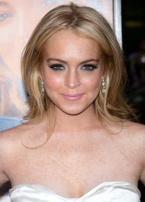 Lindsay Lohan at the New York premiere of Universal Pictures' Georgia Rule