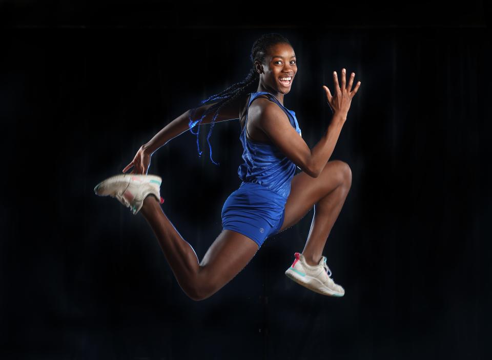 Webster Schroeder’s Camryn Cole is the AGR athlete of the year for girls indoor track.