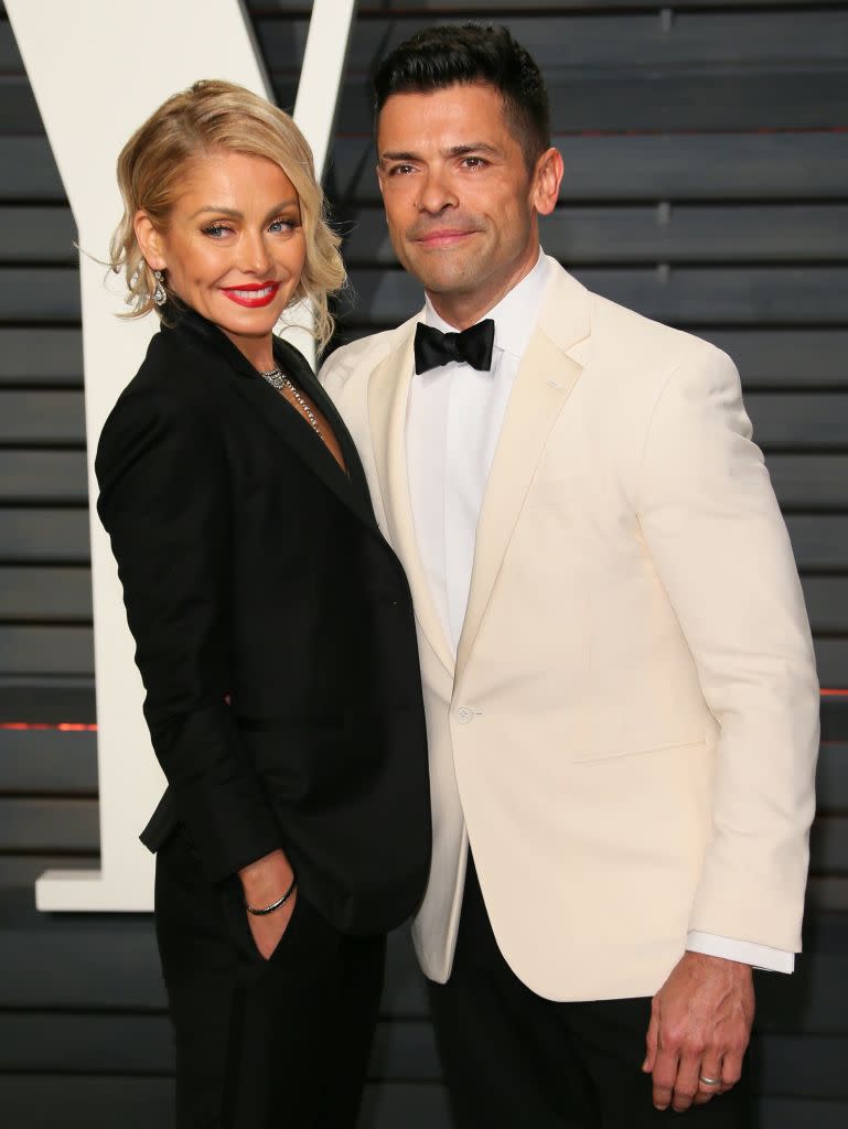 Kelly Ripa and Mark Consuelos