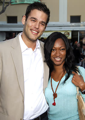 Ivan Sergei and guest at the Westwood premiere of Universal Pictures' The Break-Up