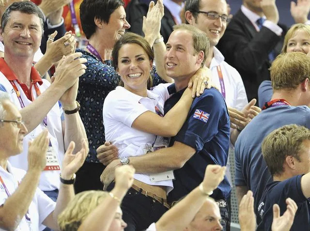 Pascal Le Segretain/Getty Prince William and Kate Middleton at the 2012 London Olympics on Aug. 2, 2012.