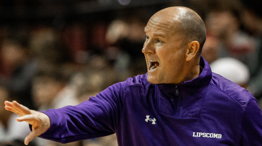 Lennie Acuff earned his 600th career victory in Lipscomb's win over North Florida in the first round of the Atlantic Sun Tournament at Allen Arena.