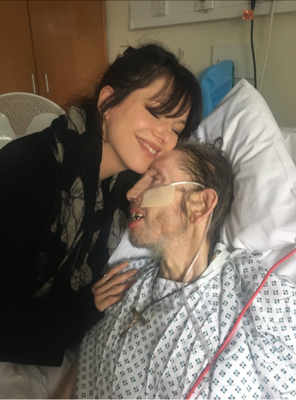 Shane MacGowan with wife Victoria Mary Clarke (X / Victoria Mary Clarke)