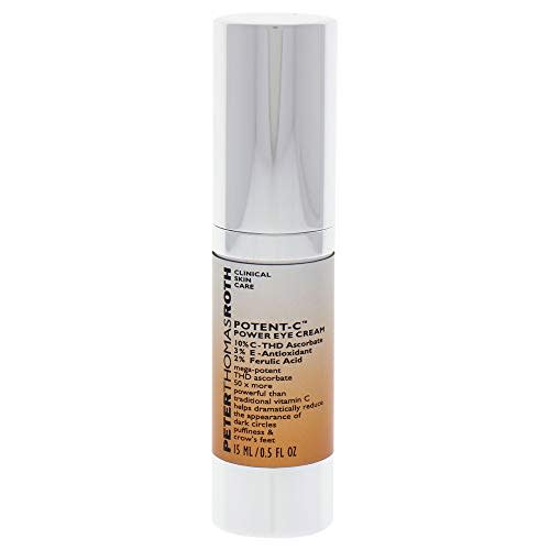 Peter Thomas Roth | Potent-C Power Eye Cream | Brightening Vitamin C Eye Cream for Dark Circles, Puffiness and Crow's Feet, 0.5 Fl Oz (AMAZON)