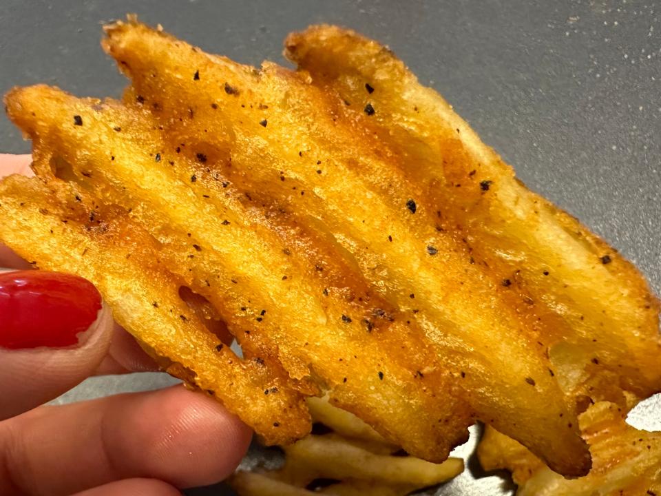 Alexia seasoned waffle fries