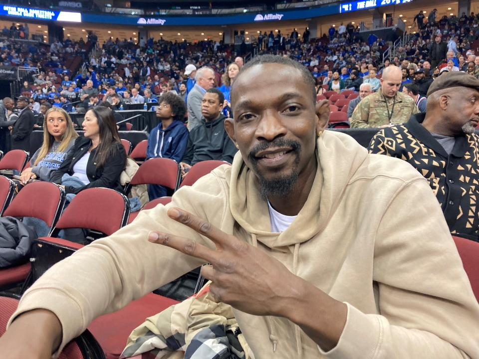 Jeremy Hazell at Seton Hall basketball's win over UConn Jan. 18