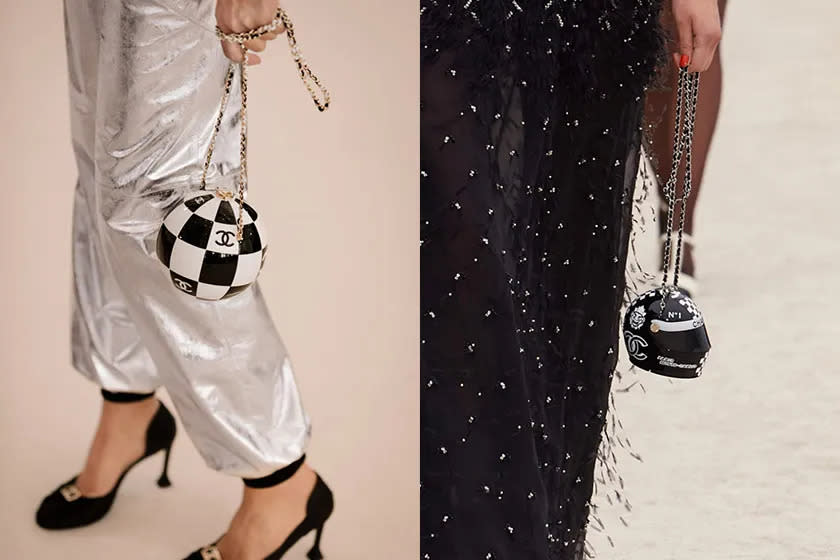 Chanel 度假系列新上架：角子老虎機、籌碼、賽車安全帽 Mini Bag 成為焦點！