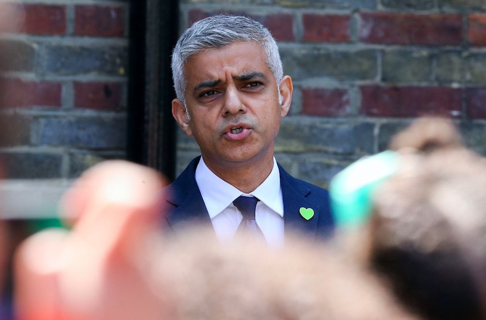 <em>London Mayor Sadiq Khan last week took responsibility for the surge in violence in the capital (Rex)</em>