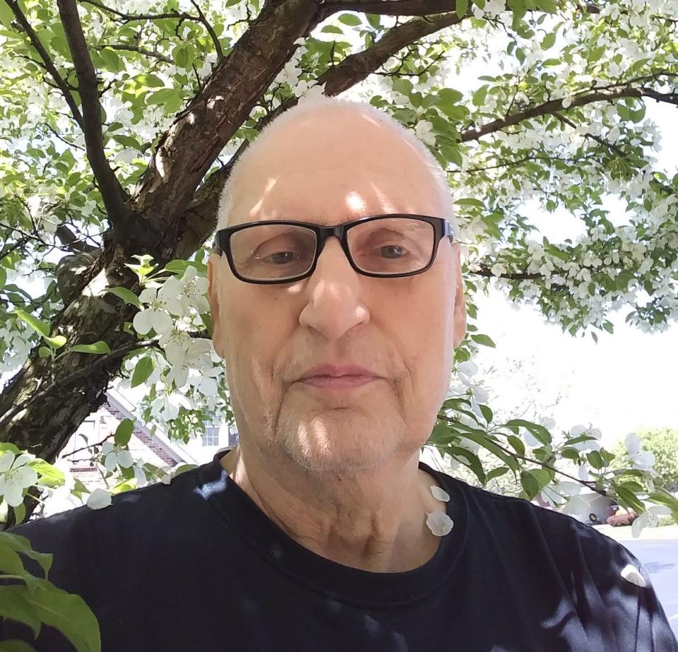 Martin Gugino, 75, was pushed by police officers during a rally June 4 in Buffalo, N.Y. He went to a hospital with a fractured skull and brain injury and has since recovered.