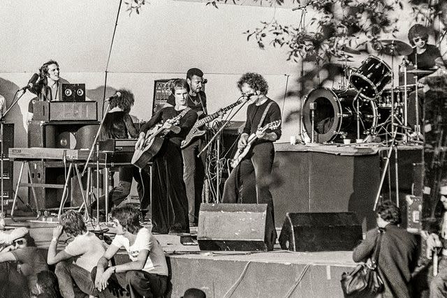 <p>Dick Barnatt/Redferns</p> Steve Harley and Cockney Rebel performing at Crystal Palace Garden Party in London on June 7, 1975