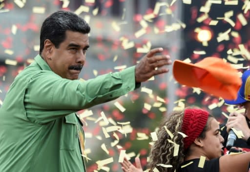 Maduro has presided over an implosion of once wealthy oil producer Venezuela's economy since taking office in 2013