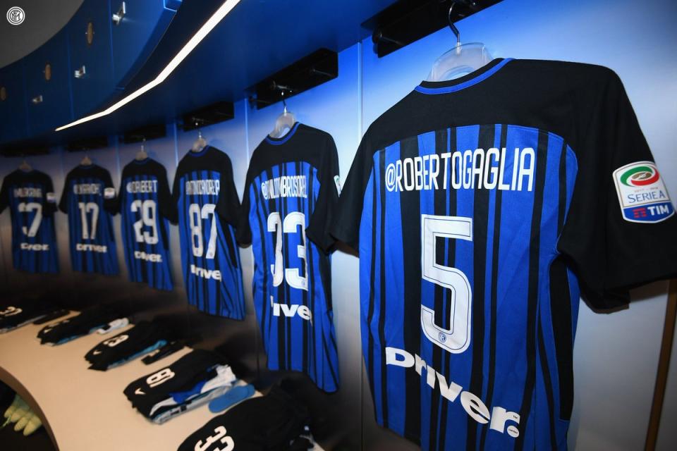 Inter Milan Instagram shirts